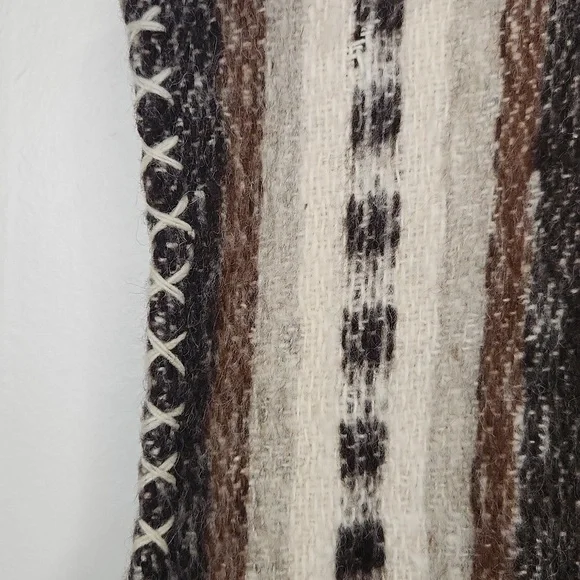 J. Peterman Chanky Knit 100% Wool Vest Sweater Academia - Picture 6 of 12